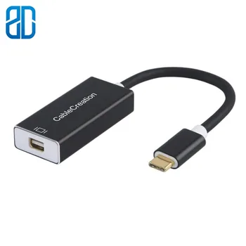 

USB C to Mini DisplayPort 4K@60Hz Type C to Mini DP Adapter (Not Thunderbolt Adapter) MacBook Pro 2017/2018 Chromebook Pixel