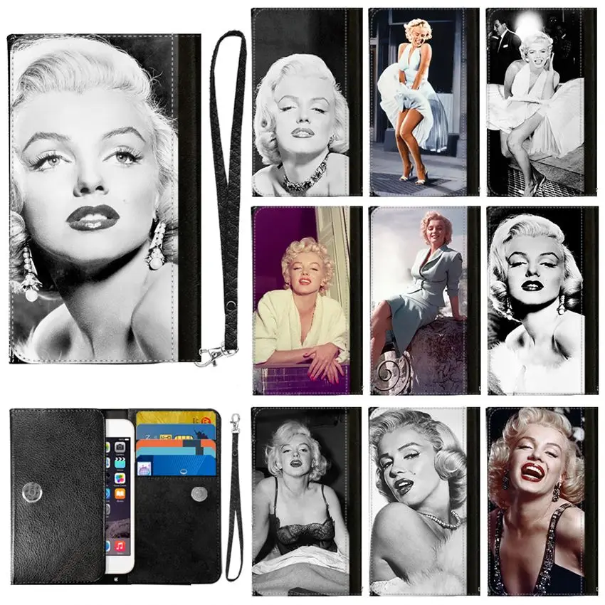 Кошелек Marilyn Monroe из искусственной кожи со старой модой универсальный женский