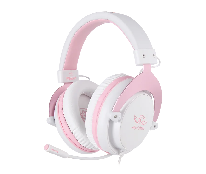 Sades gaming headset fones de ouvido 3.5mm