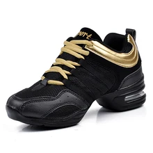 Большие размеры 34-42; Танцевальная обувь; женские дышащие кроссовки с мягкой подошвой; женская обувь для тренировок; современные танцевальные джазовые туфли