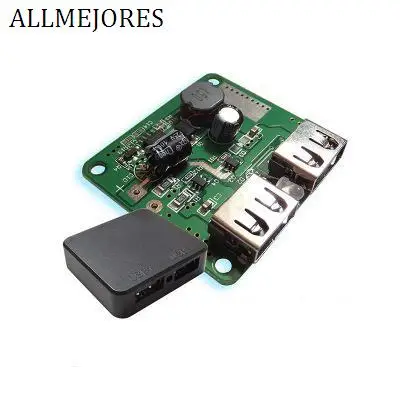 ALLMEJORES 2 шт. регулятор напряжения выход 5 в двойной USB контроллер для diy power bank зарядное устройство мобильного телефона. Распределительная коробка