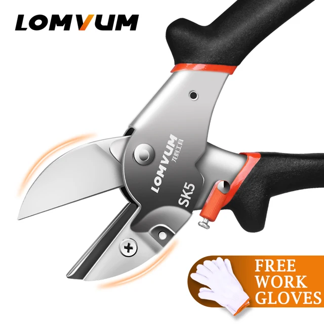 LOMVUM Garden Scissors Grafting Tool High Strength Alloy Pruning Shears Garden Shears Plant Secateurs Easy Pruning Tools