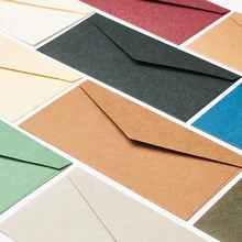 western style high end business envelope color pure envelope 20 pcs pack stationery write letters Invitation