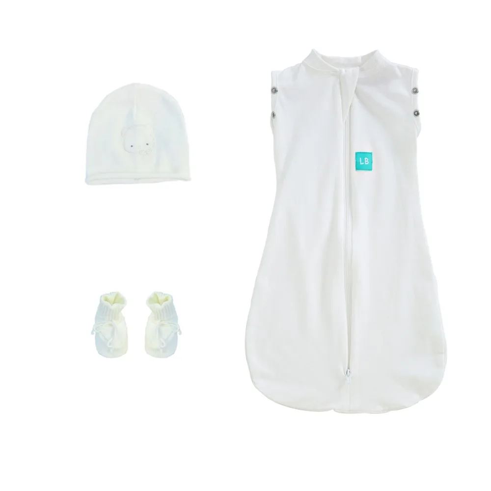 

Lion Bear cocoon baby sleeping bag envelope for Newborns 0-3 month Cotton infant Wrapped+hat+sock sets Sleepers for babies gift