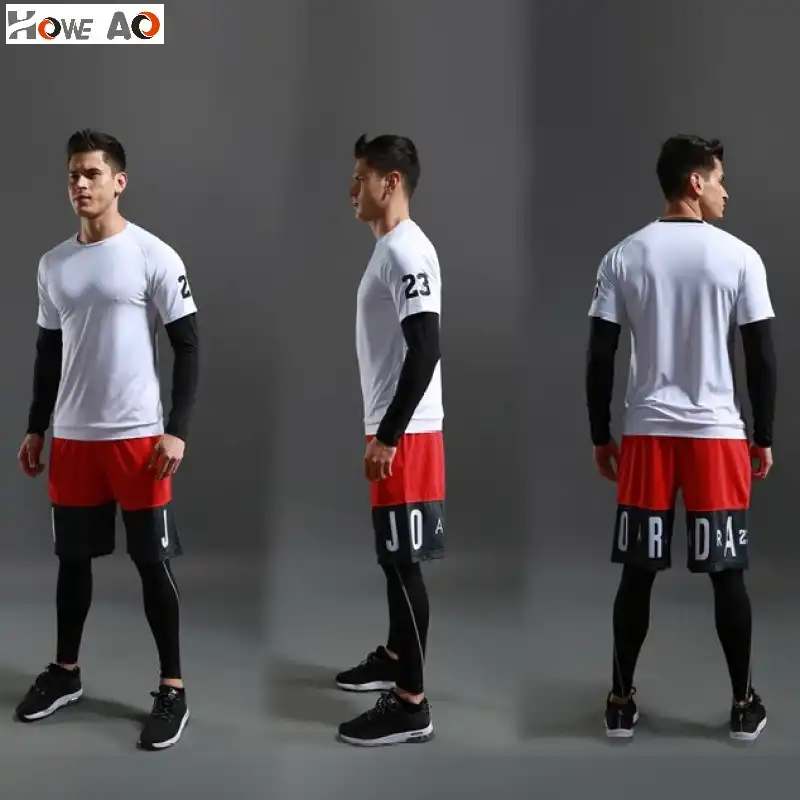 basketball jersey with long sleeves under