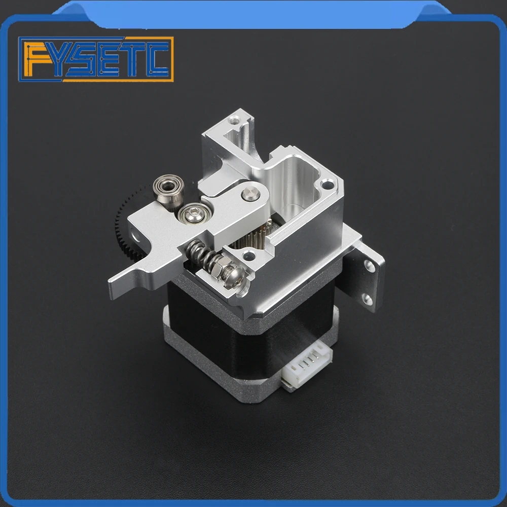 Серебристый металлический экструдер Titan Aero 1 75 мм для Prusa i3 MK2 3D принтера прямого