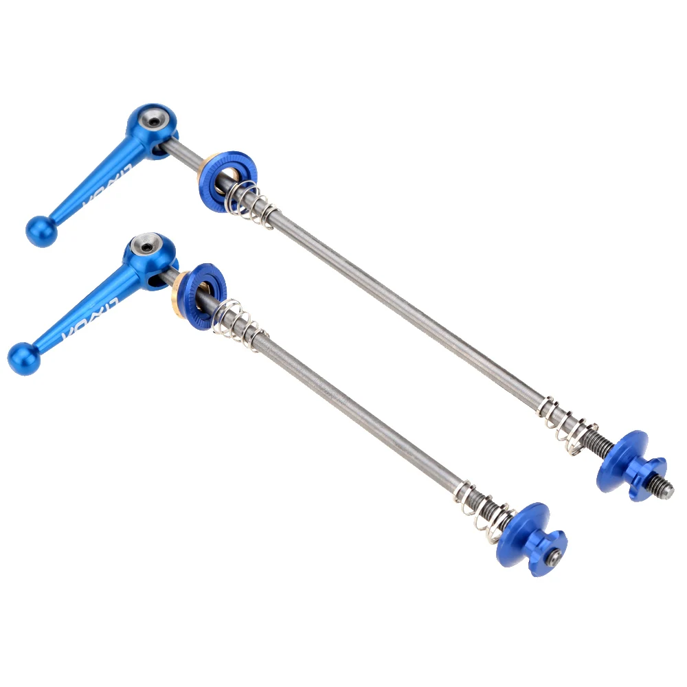 2Pcs Lixada Ultralight Quick Release Skewers Titanium Skewers for MTB Bicycle Axle Road Bike