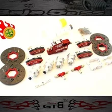 GTBracing/детскй 4-колесный гидравлические дисковые тормоза для 1/5 большой размер газ baja 5B 5 T 5SC GR077