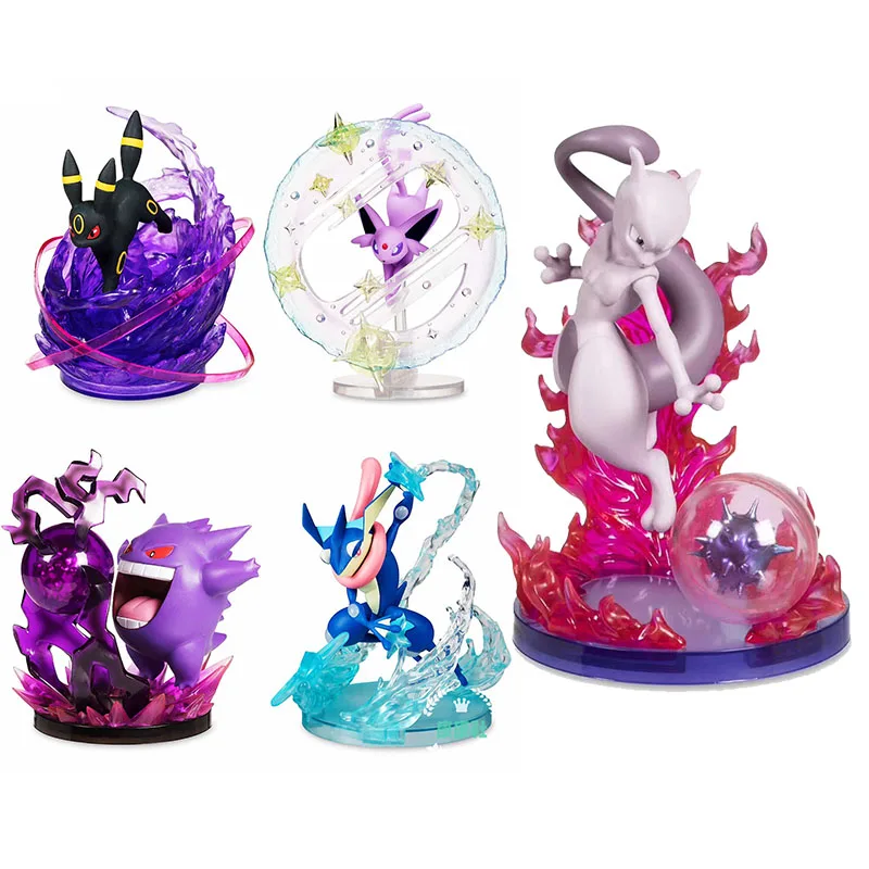 Beste Japan Pokeball Detective Pikachu GK Gengar Mewtwo Umbreon Espeon Greninja PVC Action Figure Speelgoed Collectie Model Geschenken 15cm