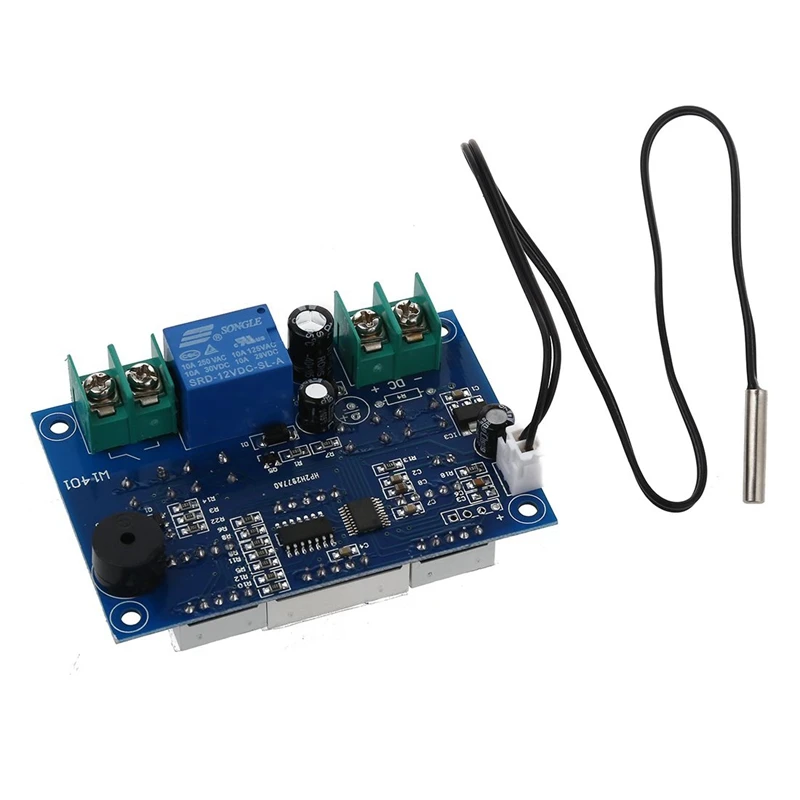 DC 12 V/24 V цифровой светодиодный термостат регулятор температуры-9-99C+ датчик температуры