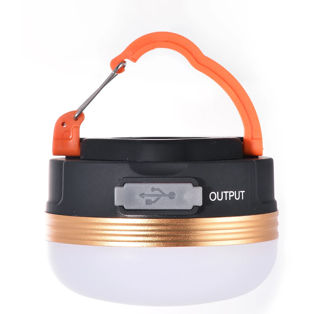 Lumiparty Перезаряжаемый USB ультра яркий 600 люмен портативный фонарь для кемпинга светодиодный светильник для палатки Кемпинг подвесной аварийный светильник