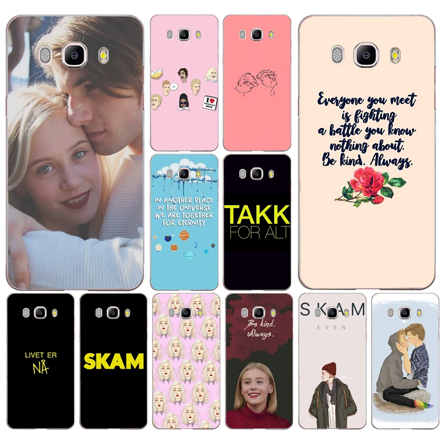 

200AD Norwegian tv SKAM Transparent Case Cover for Samsung Note 3 4 8 for Galaxy a3 a5 2017 j3 j5 j7 2015 2016 2017