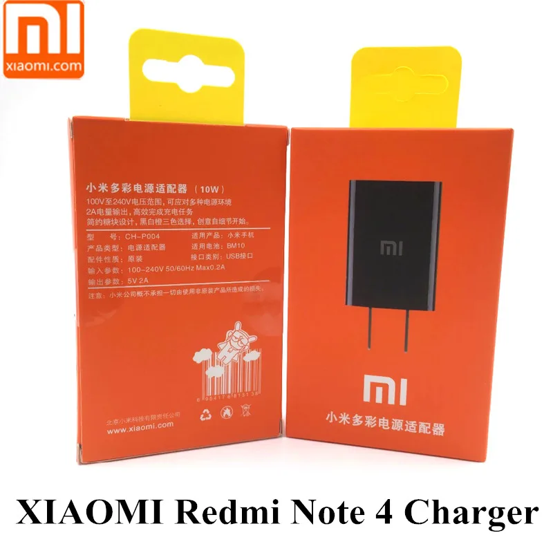 

Original XIAOMI Redmi Charger 5V 2A Power Adaptor micro usb Data Cable for xiaomi redmi4A 4X Note4x 4 4A 5 Note5A REDMI 5 plus