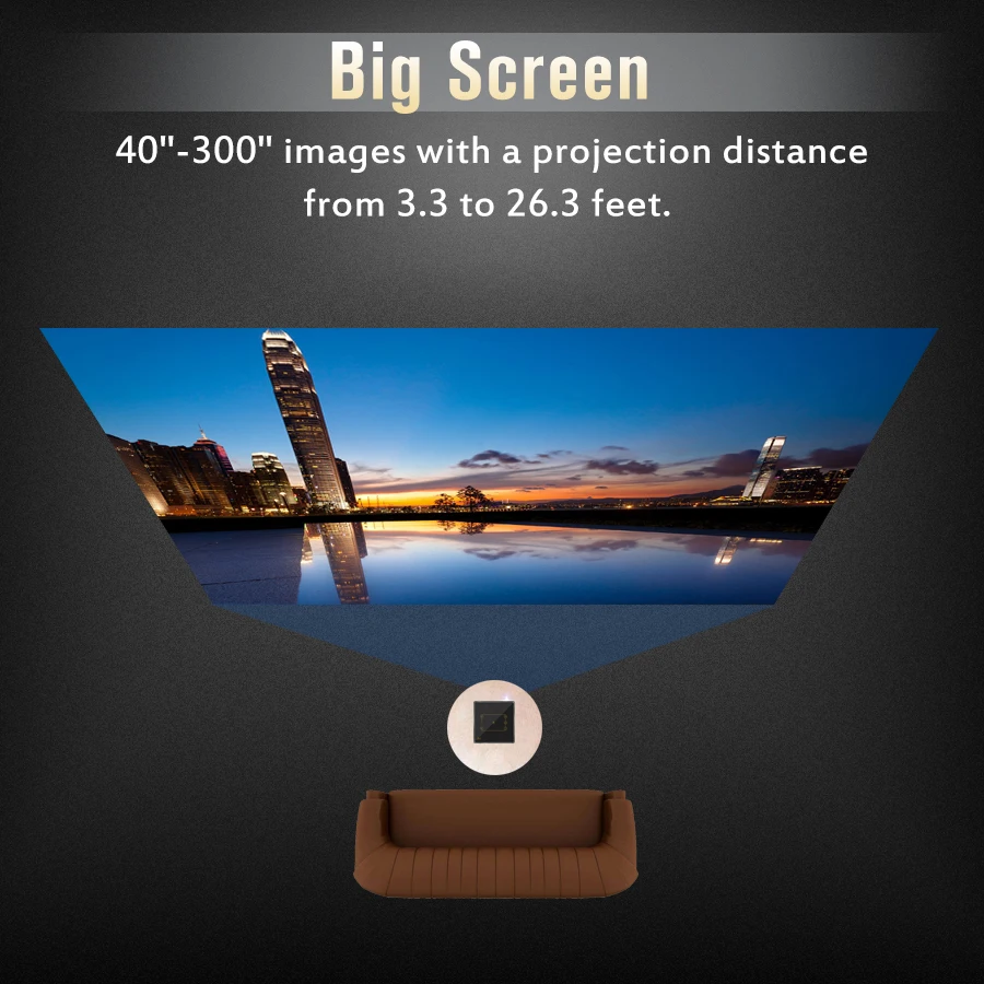 C9 плюс 4 К Портативный Мини Печать цифровым проектором проектор Android 7,1 2,4 г 5,8 Г Wi-Fi Bluetooth Smart Touchpad Proyector светодио дный дома Кино проектор