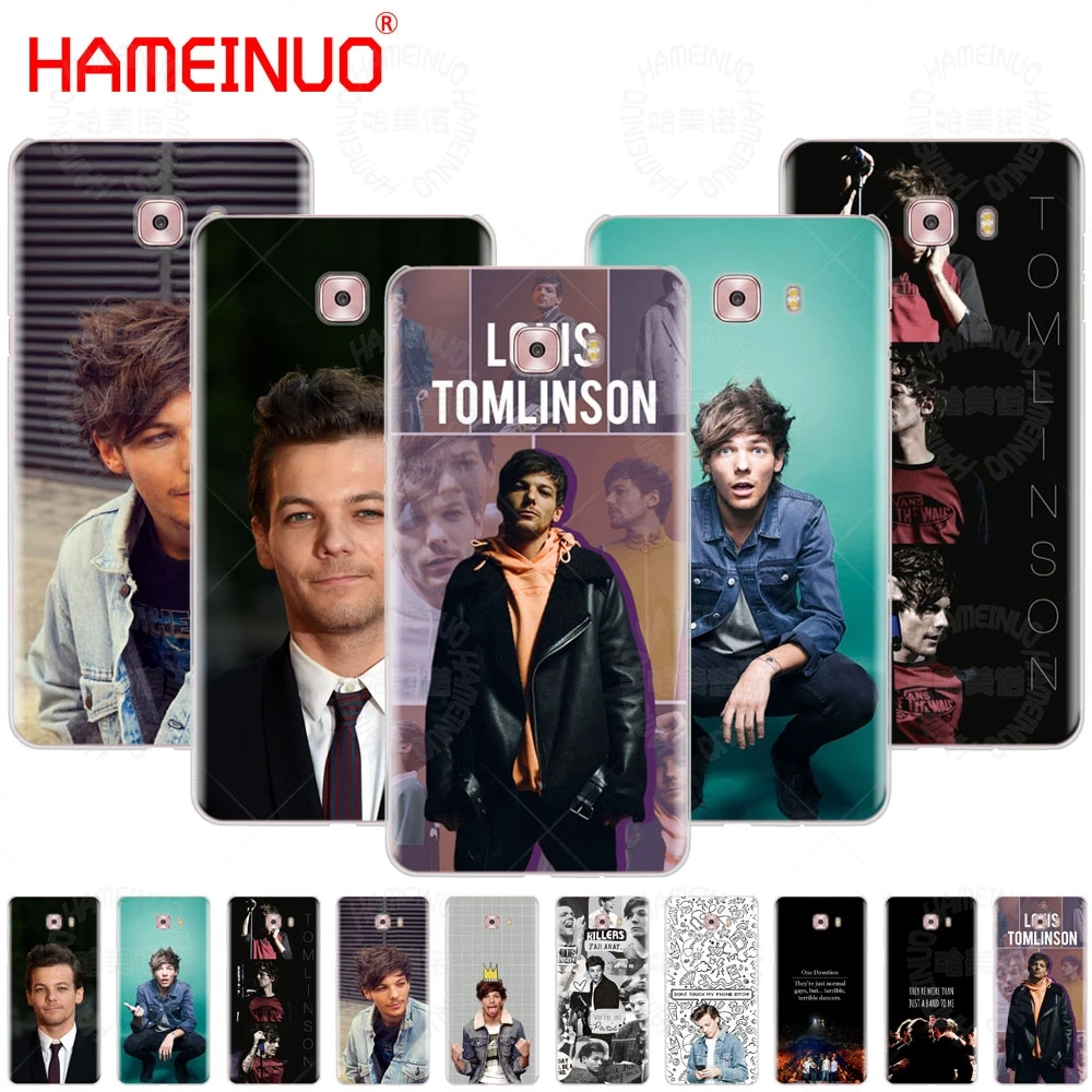 HAMEINUO One Direction 1d Louis Tomlinson cover phone case for Samsung Galaxy C5 C7 C8 C9 C10 J2 PRO 2018
