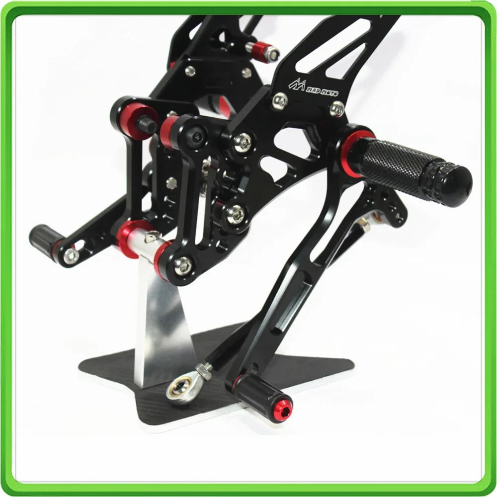 CNC Adjustable Rearsets Rear set sets Foot Rest Pegs Pedal for KTM 1290 SUPER DUKE R 2014 2015 2016 (13)
