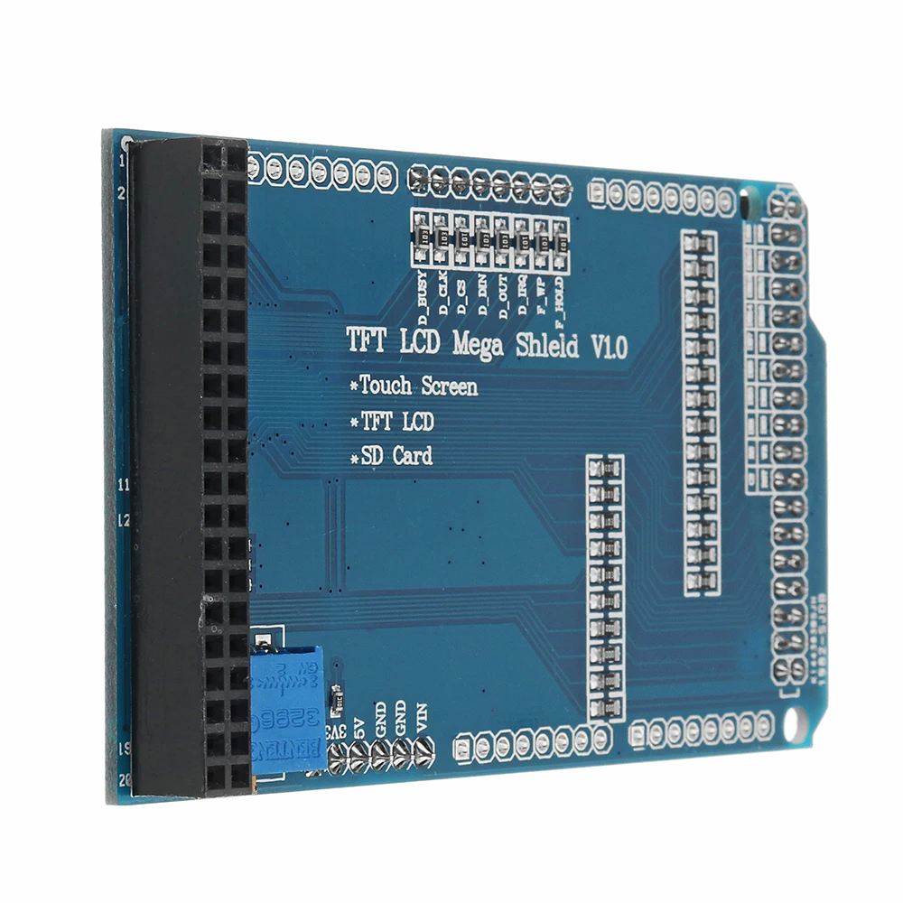 3,3 В TFT ЖК-дисплей Регулируемая Защита Плата расширения модуль для Arduino Mega 2560 R3 3,2