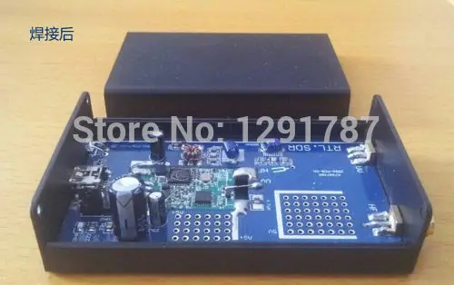 DIY набор 100 кГц до 1,7 ГГц UV HF RTL SDR USB тюнер приемник R820T 8232 CW FM