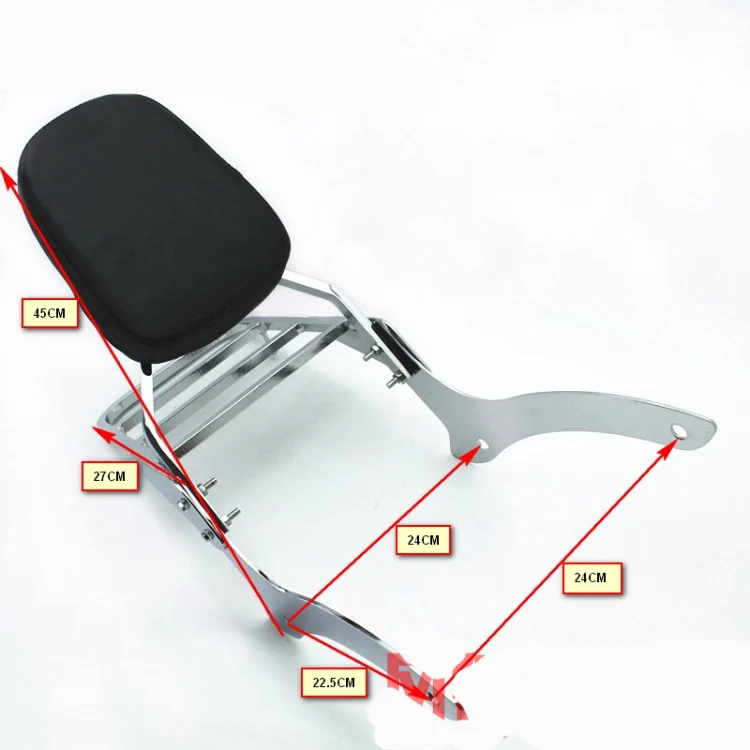 Задняя багажная стойка Drag Star Vstar XVS1100 Cruiser подставка для спинки мотоцикла|backrest