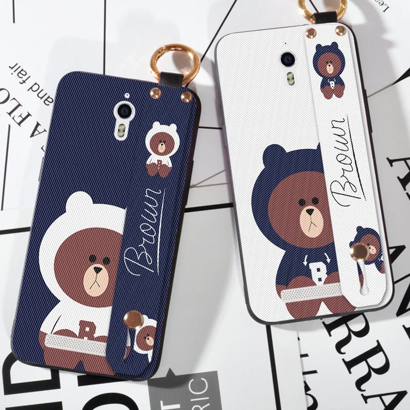

Cute Bear Cartoon Case For OPPO Find 7 X9007 Soft Silicone Strap Cover For OPPO Mirror 5 A51 A37 A57 A39 Case