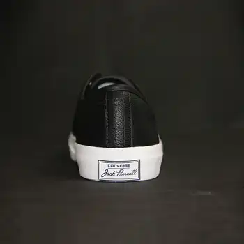 converse jack purcell leather black