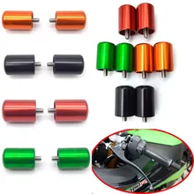1 пара руль мотоцикла рукоятки удлинительные концы крышки слайдер для KAWASAKI NINJA 650 ER6N ER-6N 2006