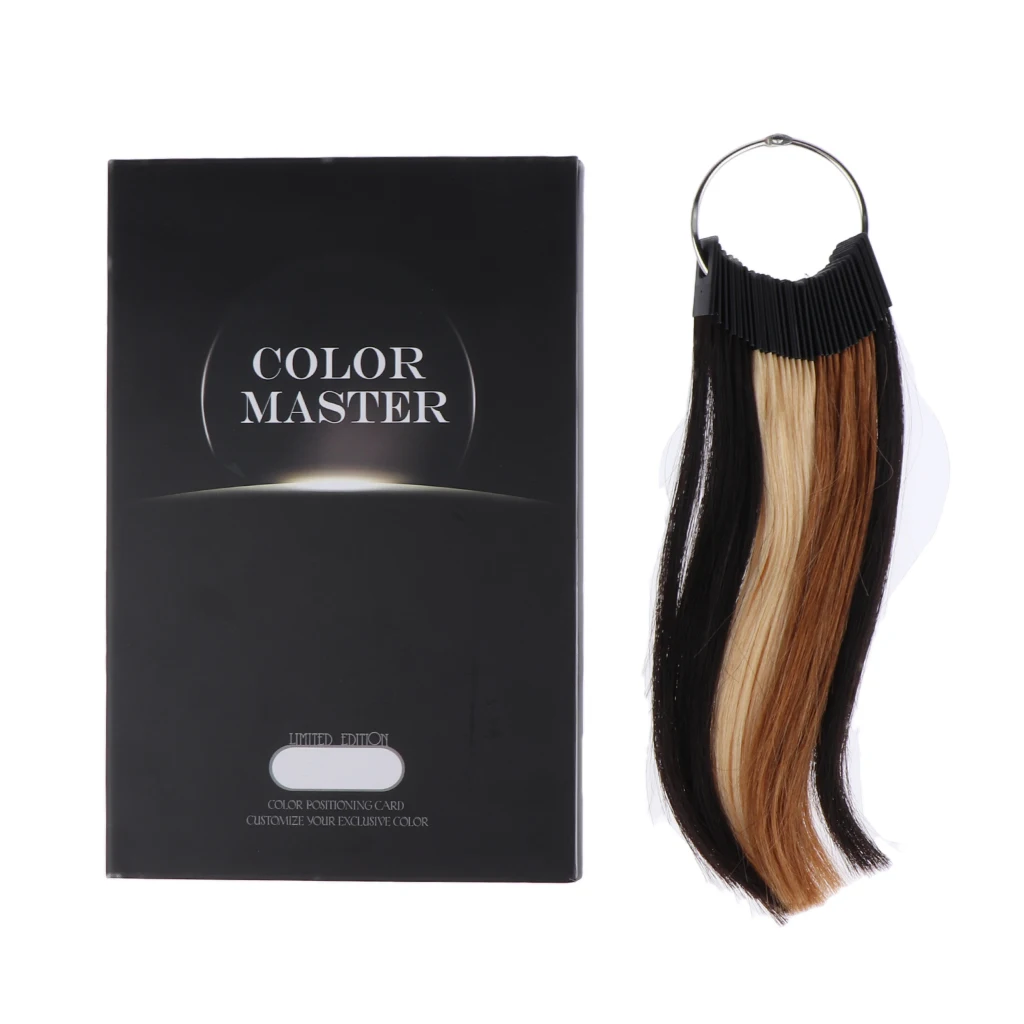 30 Colors Hair Dyeing Color Display Board for Salon Hair Color Testing