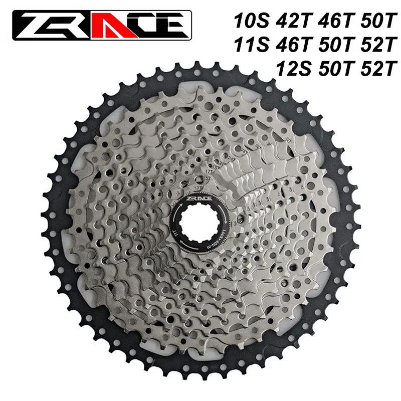Zracing 10s 11s 12s MTB велосипед Freewheel 46T / 50T 52T золотые кассеты Большой маховик для ALIVIO DEORE