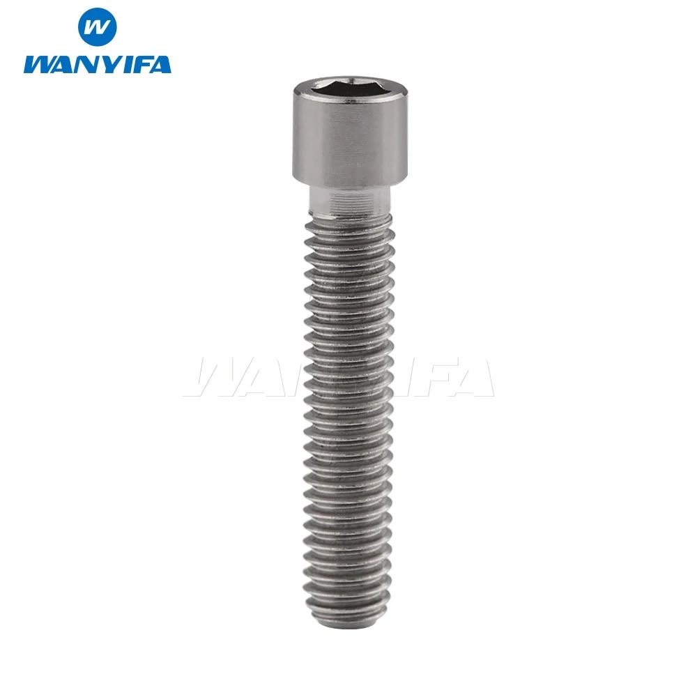 Титановый болт Wanyifa M4 x 10 13 5 15 20 25 мм шестигранный ключ маленький винт для