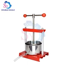 Цена 3л Ручной пресс ремесло Фрукты Виноград дробилка яблоко дробильная машина ручная соковыжималка Пресс Мельница