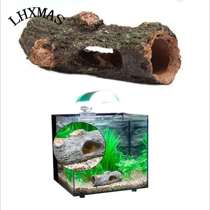 

Artificial Fish Tank Decoration Cave Barrel Resin Ornament Landscaping Decoration Aquarium Accessories A059