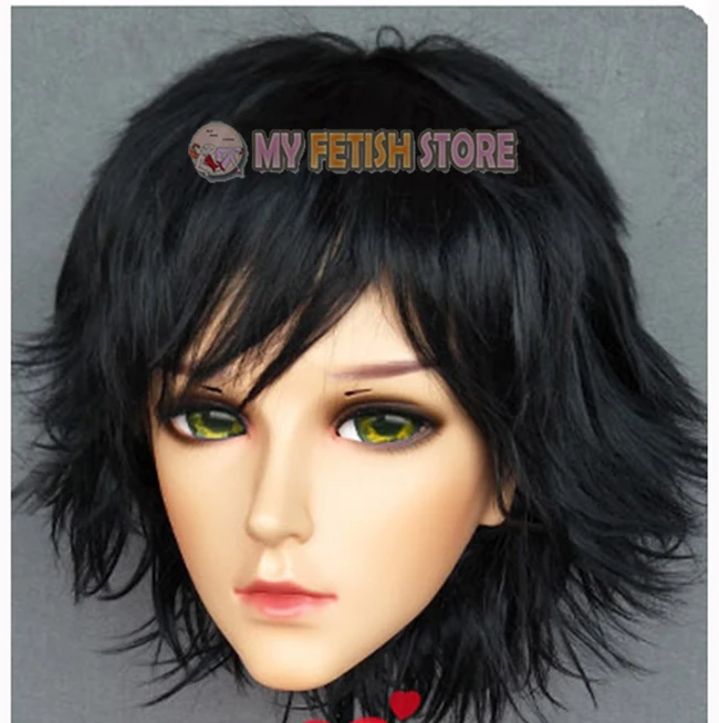 Yao 01 Male Boy Man Half Head Kigurumi Mask With Bjd Eyes Cosplay
