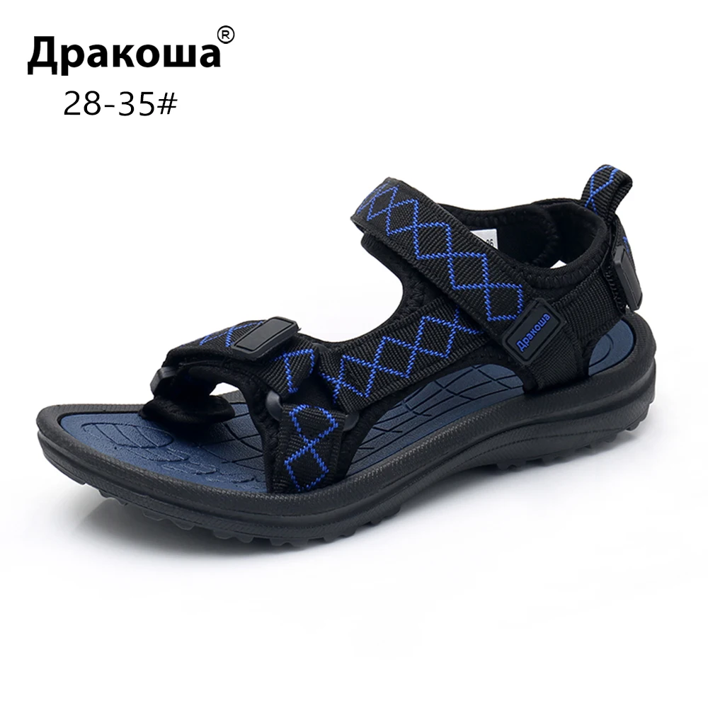 Apakowa الفتيان اصبع القدم مفتوحة الشاطئ المشي 3 حزام الرياضة صندل الصيف حذاء طفل صغير التمويه قابل للغسل سريعة تجفيف أحذية ماء Apakowa الفتيان اصبع القدم مفتوحة الشاطئ المشي 3 حزام الرياضة صندل الصيف حذاء طفل صغير التمويه قابل للغسل سريعة تجفيف أحذية ماء