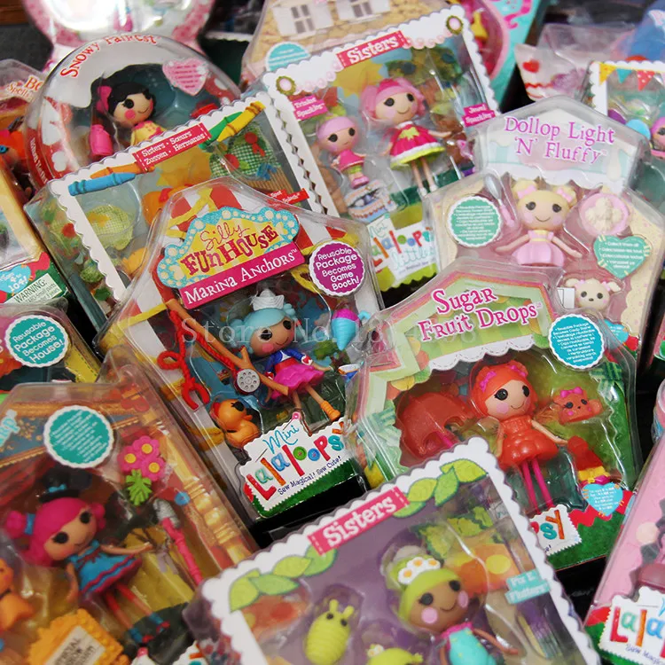 Новые игрушки Мини Lalaloopsy Кукла Коллекция модная фигурка игрушки куклы для детей девочки рождественские подарки
