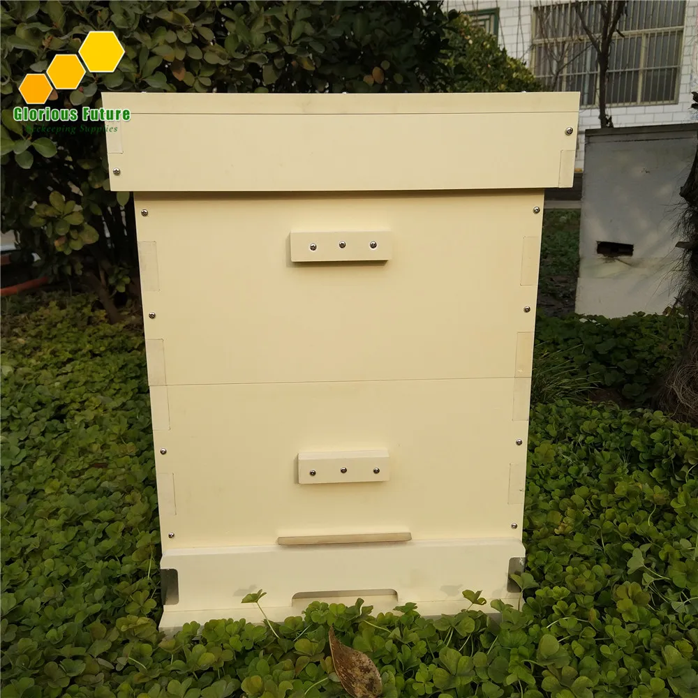 

2Pcs Bee Hive Two Levels New Material Beekeeping Equipment Plastic Langstroth Beehive BH-9