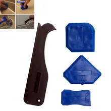 Pro caulk силиконовая лопатка, отрицательный угловой скребок, стеклянная лопатка для клея, удаление остаточного клеевого ножа, швейный инструмент