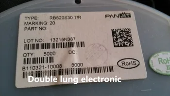 

5000PCS/plate RB520S30 T/R RB520S30 20 SOD523 SCHOTTKY DIODE 30V 200MA
