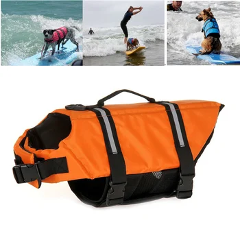 

2016 HOT SALE pet dog Swim Essential Pet Bathing Suit Life Jacket Life Vest Outward Hound Saver Swin Vest for Dog Safe to Swim