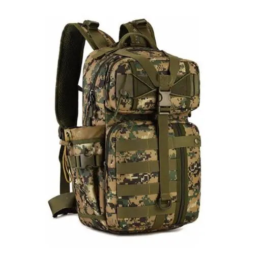 Мужской уличный 3P тактический рюкзак 900D водонепроницаемый армейский наплечный военный охотничий кемпинг Женская многофункциональная спортивная Сумка Molle - Цвет: Jungle password