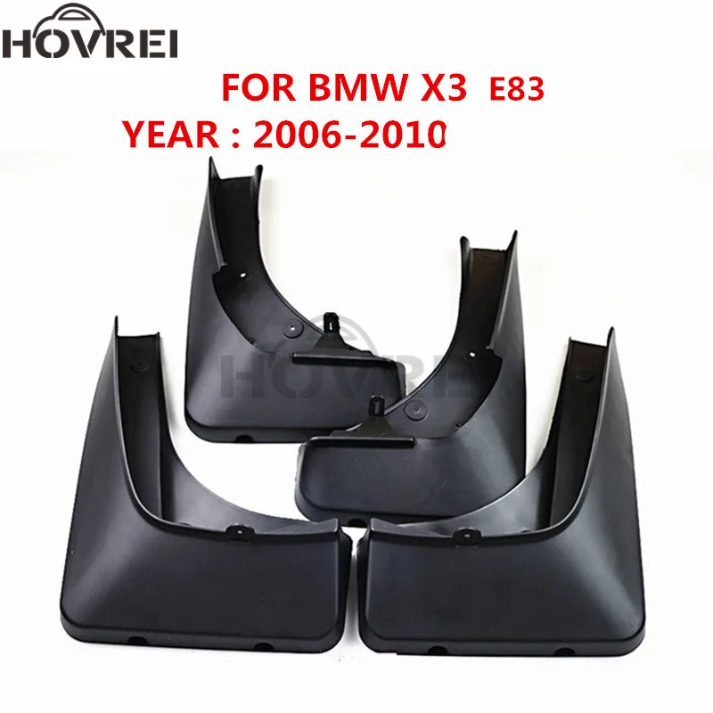 

4PCS/SET Car Mudguards For BMW X3 E83 2006-2010 mudflaps Mudguard Cover Splash guards accesories