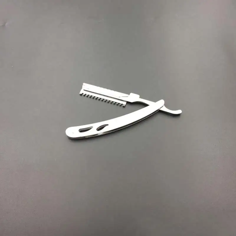 Men Beard Shaver Stainless Steel Folding Manual Shaving Razor Blade