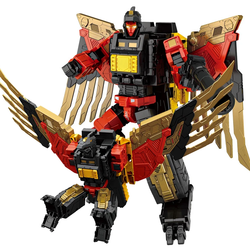 

WEI JIANG Transformation oversize Divebomb Predaking Feral Rex Figure Toy Toothed tiger Fierce tiger toys