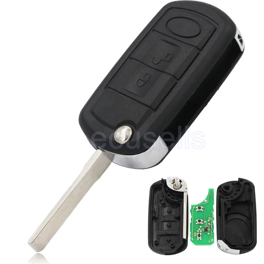 Prix pour 3 Bouton Bascule Pliant À Distance Clé Fit Pour Land Rover Range Rover Vogue Avec 7935 PUCE 433 Mhz D'entrée Sans Clé Fob HU92 lame Prix pour 3 Bouton Bascule Pliant À Distance Clé Fit Pour Land Rover Range Rover Vogue Avec 7935 PUCE 433 Mhz D'entrée Sans Clé Fob HU92 lame
