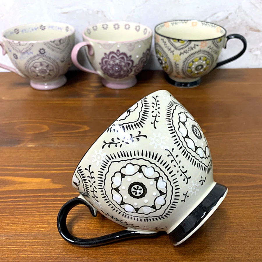 Кофейные чашки и кружка чашка для кофе молочный чай креативные керамические