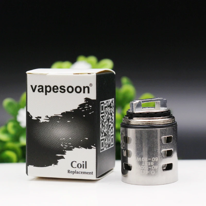 Vapesoon V12 Prince-M4/Q4/X6/T10 кольцевая головка атомайзера Core для SMOK TFV12 Prince Tank Fit Mag 225w TC Kit и т. Д