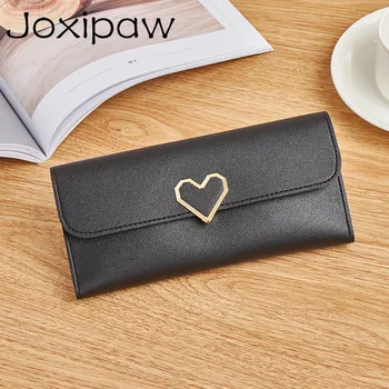

2018 New Fashion Women Wallets High Quality Long Design Leather Wallets Coin Purses Gift For Women Card Holders Female Purses