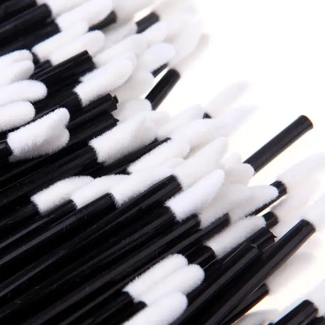 

OutTop ColorWomen Hot 100PCS Disposable MakeUp Lip Brush Lipstick Gloss Wands Applicator Make Up Tool je13 Drop Shipping F30HW