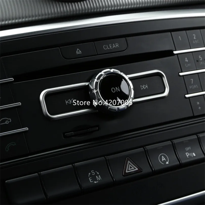 CD Switch Sequin Trim for Mercedes Benz CLA GLA B Class C A180 W176 E GLE