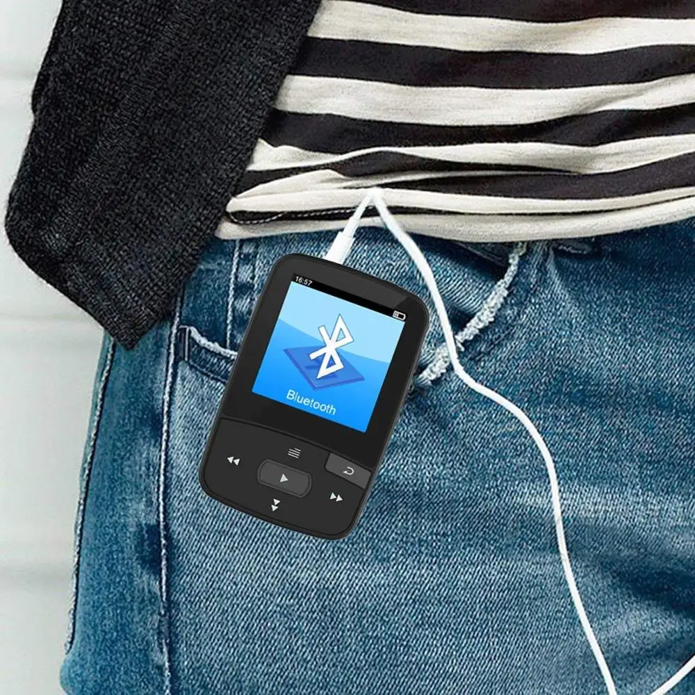 Оригинальный мини mp3 плеер с клипсой для спорта высококачественный музыкальный