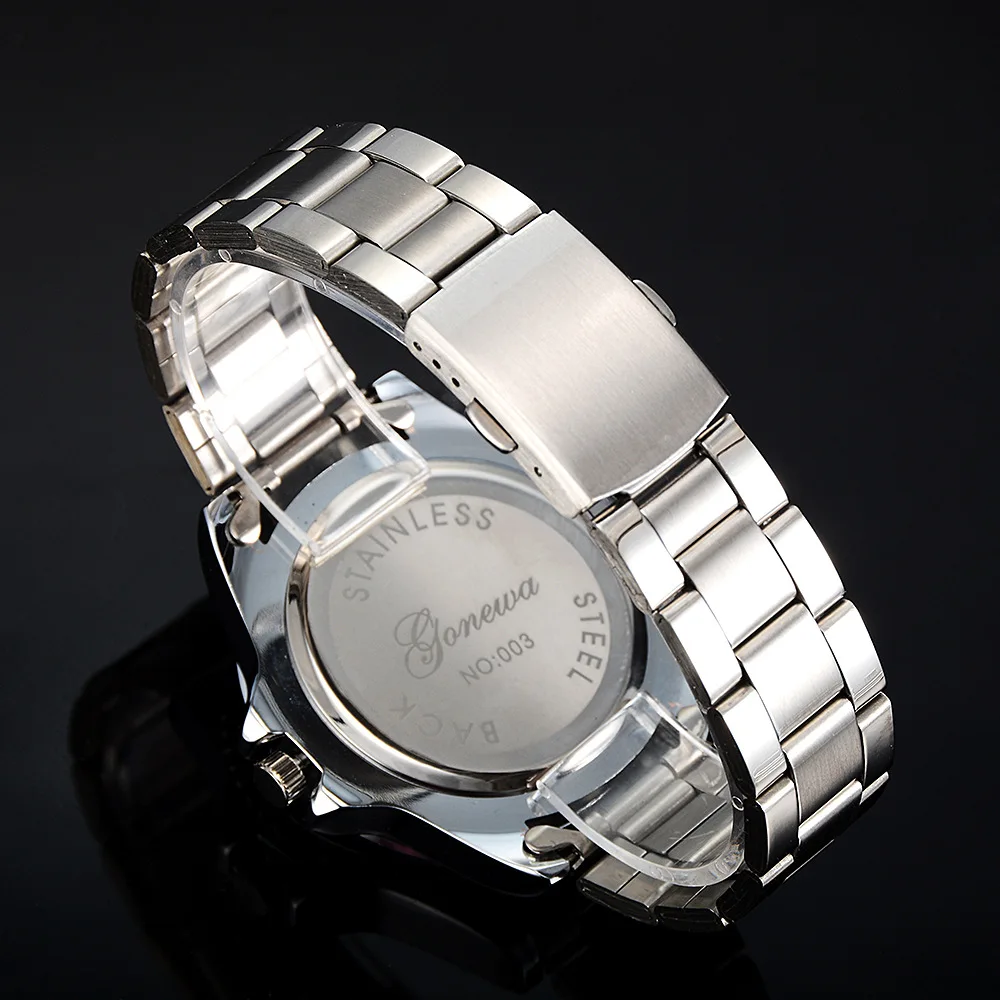 Fashion Three-eye Simple Watches Decorative Double Scale Fashion Watch Fashion Three-eye Simple Watches Decorative Double Scale Fashion Watch